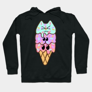 kawaii 3scoops ice cream | original by. MMJ49 Hoodie